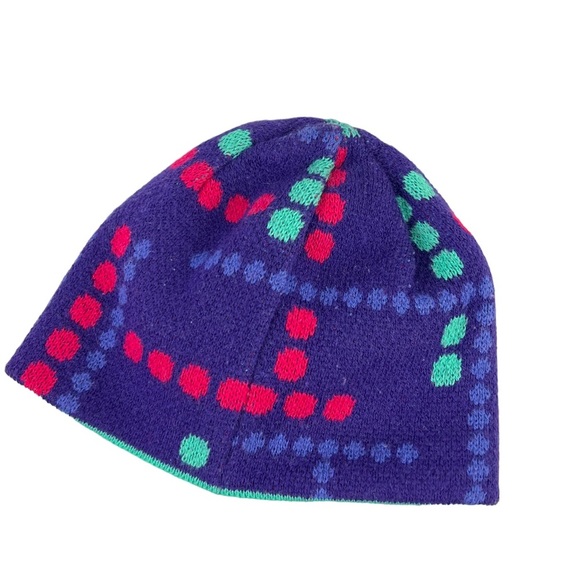 Columbia infant baby girl’s reversible, stretch knit beanie toboggan hat - Picture 3 of 6